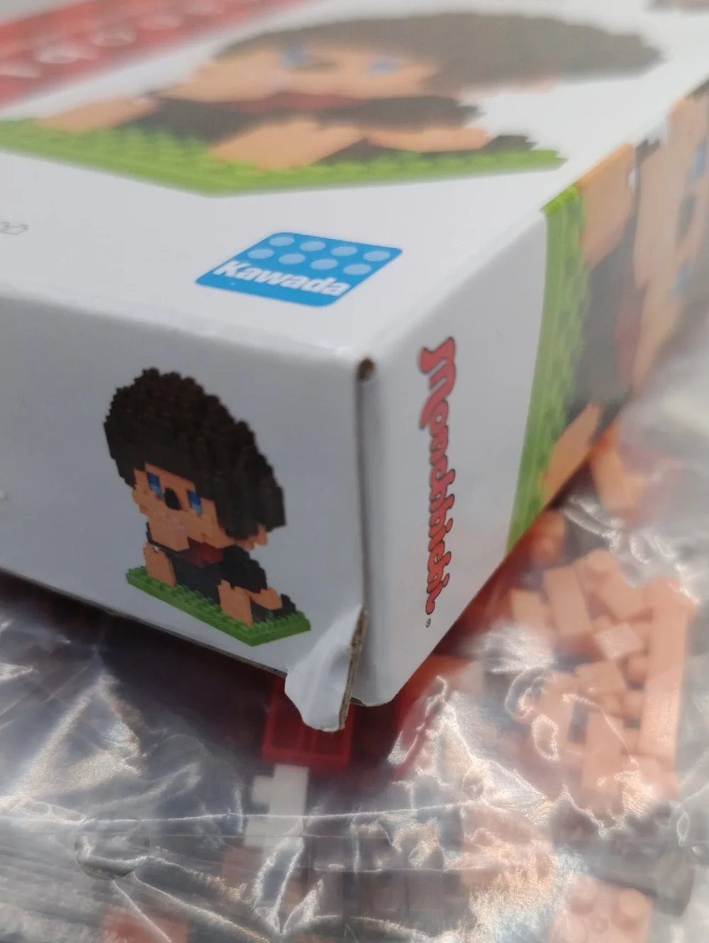 Monchhichi Nanoblock 3D Brick Build Blocks Character Collection 190Pcs *OPEN BOX